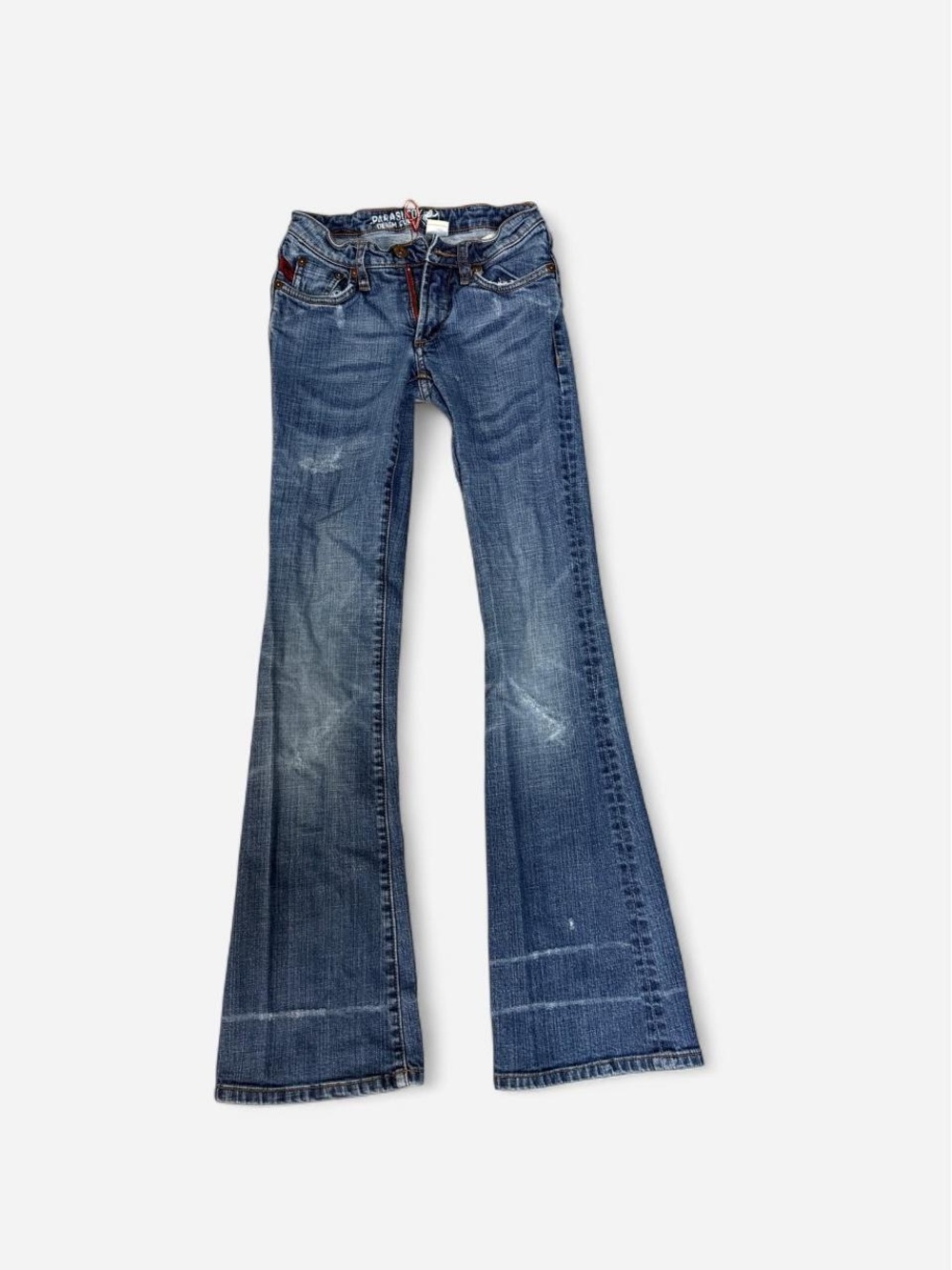 Parasuco Medium Blue Flare Jeans